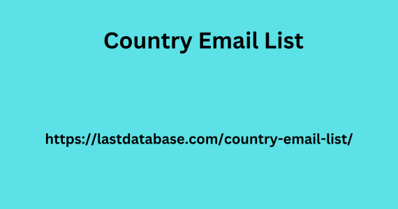 Country Email List